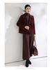 2025 Autumn/Winter Korean Style Short Double-Sided Wool Coat for Women - Fashionable, Versatile, and Loose Fit.
