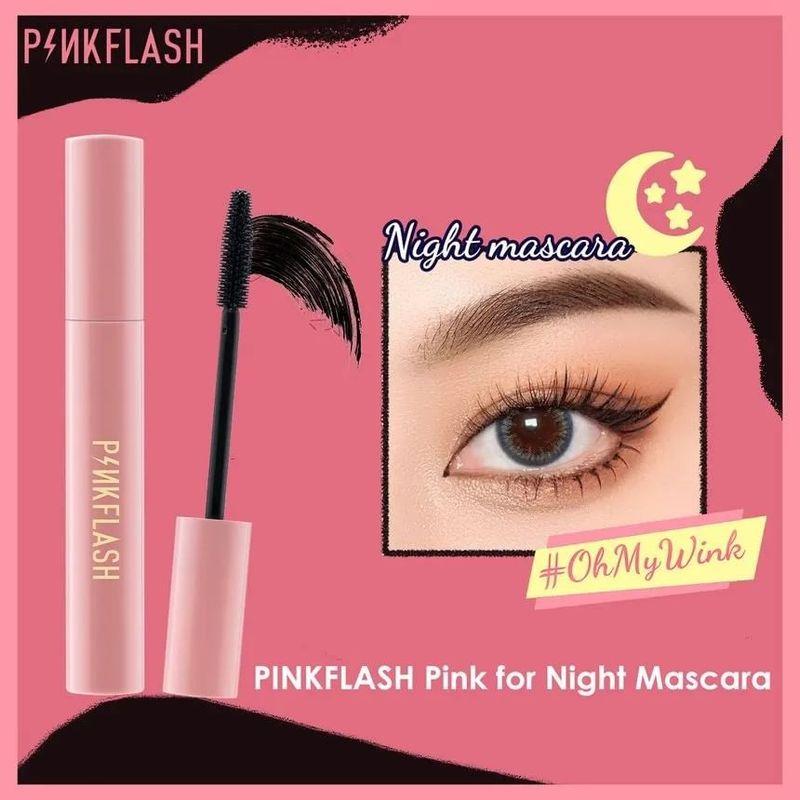 PINKFLASH - Ölresistente Schwung-Tages- & Nacht-Mascara - 2 Farben