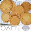 6Pcs Set 2021 TV Stainless Steel Buckle Candy Biscuit Cutters Mold for Cake Chocolate DIY Baking Tools