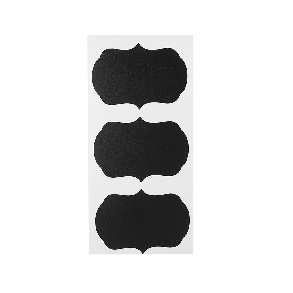 Slate Stickers for Kitchen Glasses, Bottle  , Labels, Signs, Board Stickers, Reusable,   Writing  , Easy To Remove, Perfect for Wri