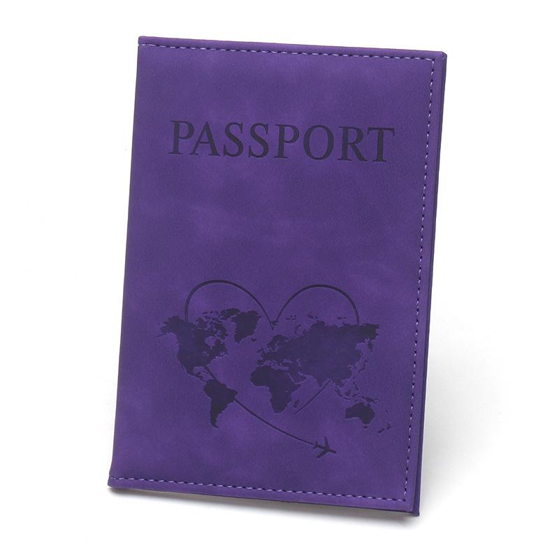 New Travel Passport Covers Women Men Passport Cover Passport Holder ID Card Holder Flight Ticket Clip Travel Accessories