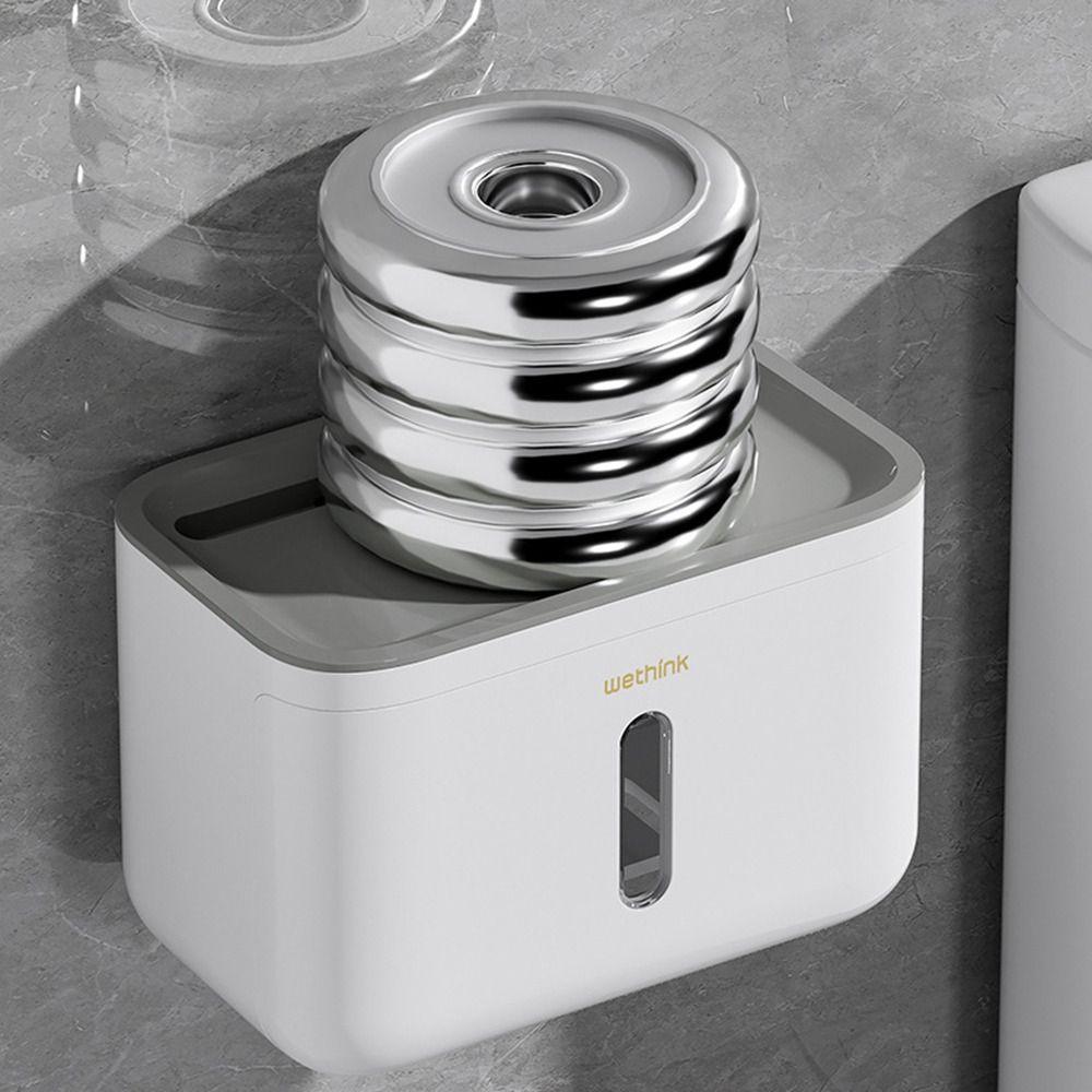 Starke Tragfähigkeit Wandmontierter Taschentuchspender Große flache Oberseite Badezimmer Papierhalter Wohnmobil-Nutzung