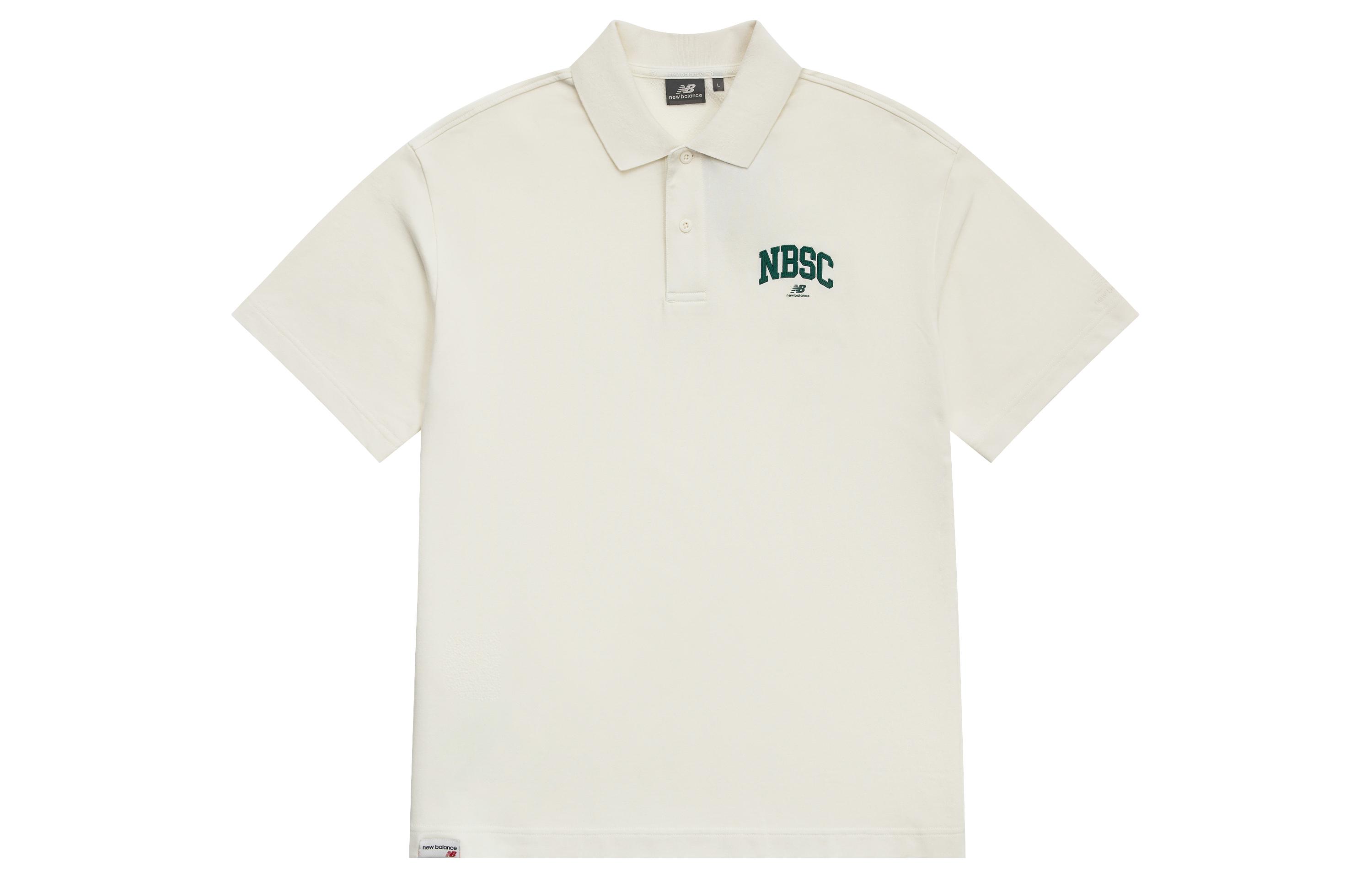 New Balance SS23 Polo Shirt Men s White 5FD25363-IV XL