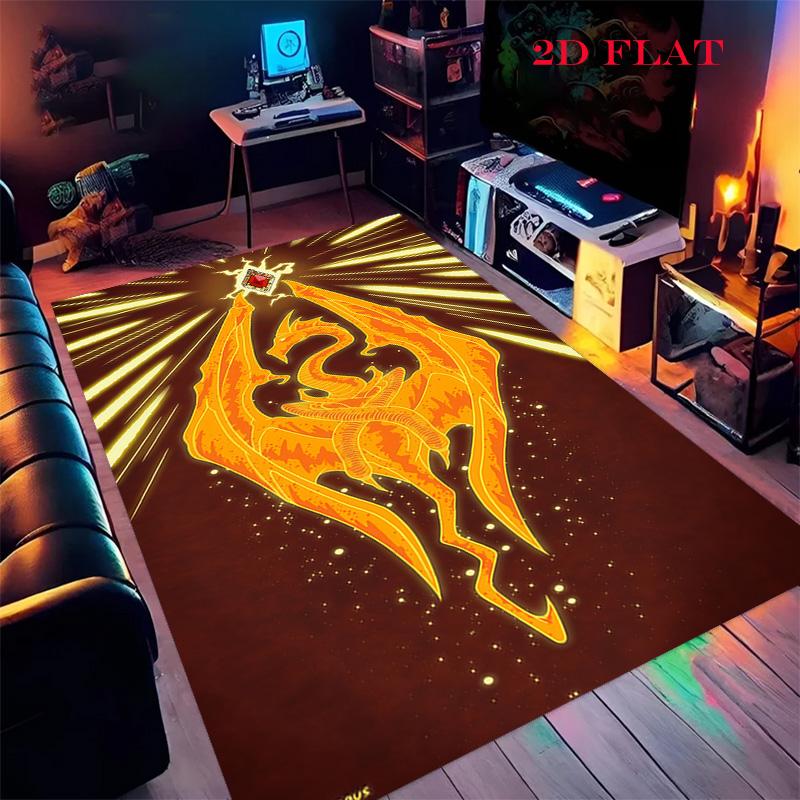 

Third-person game Carpet Rug for Living Room Bedroom Home Sofa Decoration,Kids play Nonslip Floor Mat 40x60cm( 15x23in )