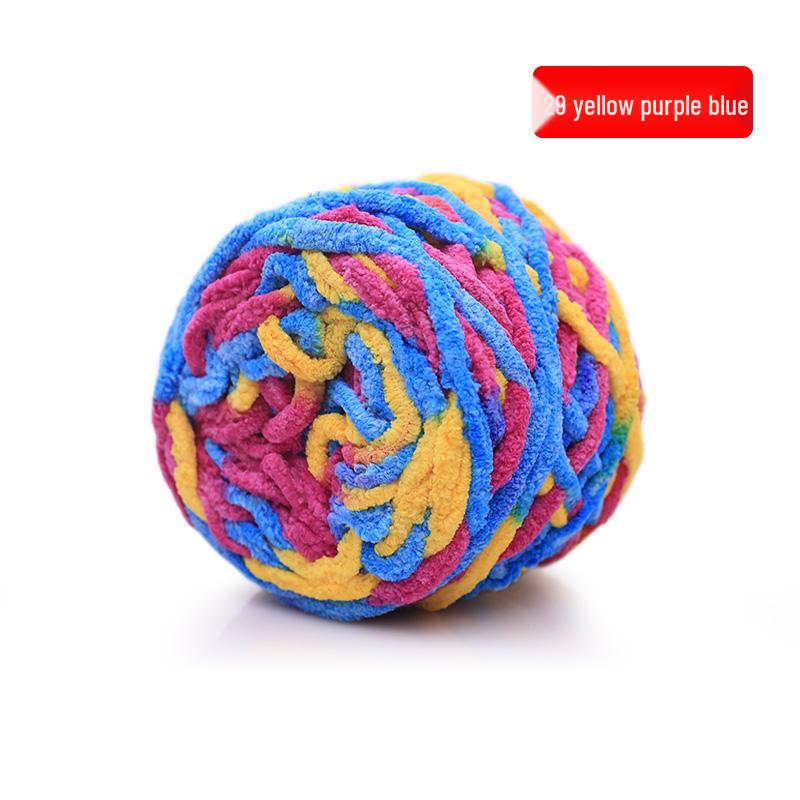 Ice Bar Chunky Soft Yarn for Hand-Knitted Scarves, Crochet Hooks, Slippers, and DIY Projects for Men and Women