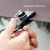 10 Pezzi Clip per Telone Heavy Duty Lock Grip Morsetti per Telone Clip per Copertura Piscina Supporti di Fissaggio per Tenda per Tende da Sole, Campeggio all'Aperto