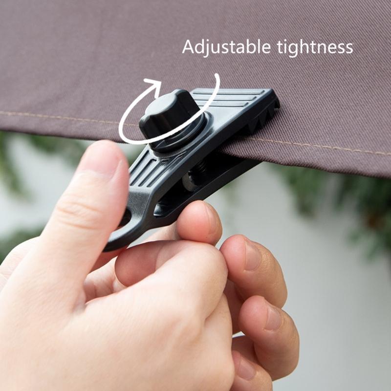 10 Pezzi Clip per Telone Heavy Duty Lock Grip Morsetti per Telone Clip per Copertura Piscina Supporti di Fissaggio per Tenda per Tende da Sole, Campeggio all'Aperto