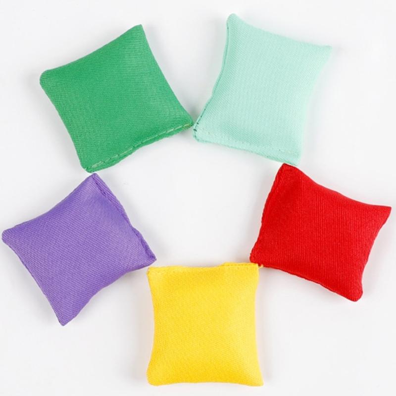 Interaktives Wurfspiel Spielzeugbeutel für Kinder zur Förderung der motorischen Fähigkeiten zur Koordinationsentwicklung Set mit 10