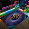 Borussia Dortmund Design Crystal Velvet Carpet Cozy Non?Slip Printed Rug For Bedroom Living Room Entrance