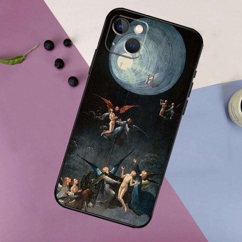 

Hieronymus Bosch Art Painting Soft Phone Case For iPhone 16 15 14 13 12 11 Pro MAX XS X XR 7 8 Plus 13 12 Mini Back Cover iPhone 16 Pro