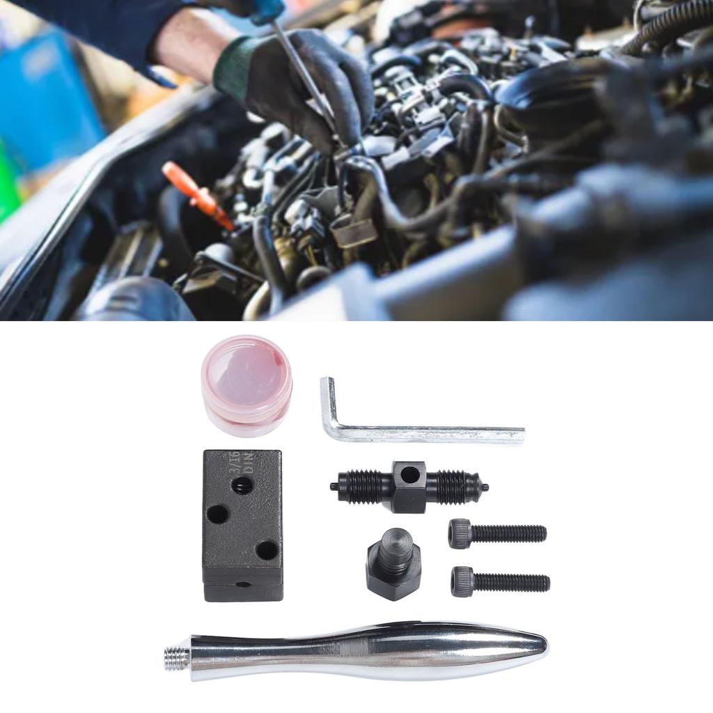 Car Brake Line Flaring Tool Anti  Multi Functional Compact Steel Brake Pipe Reamer for 45 Degree SAE Double Flaring