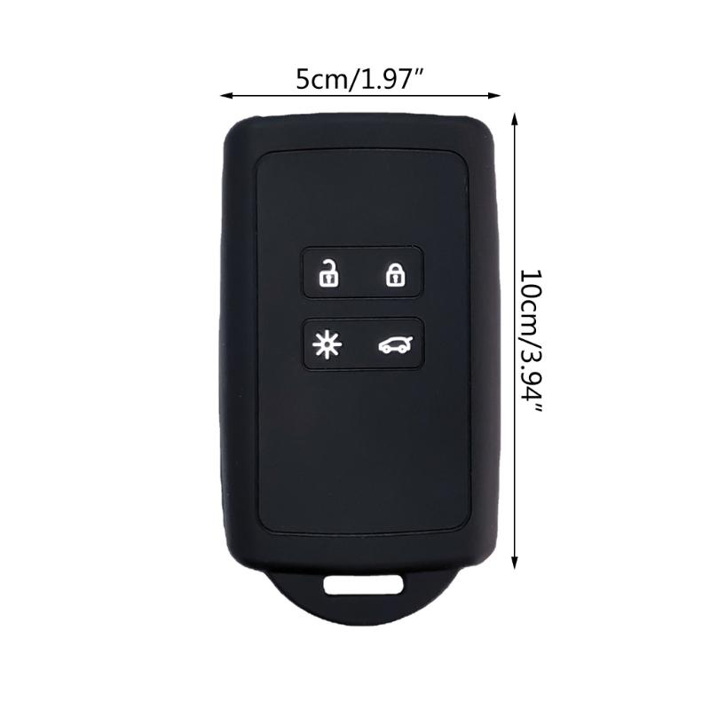 Silicone Cover Protector Keyless Entry Remote Key Case Replacement Car Key Skin