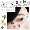 Waterproof Glitter Tattoo Stickers for Music Festival Face Makeup and Party Dance