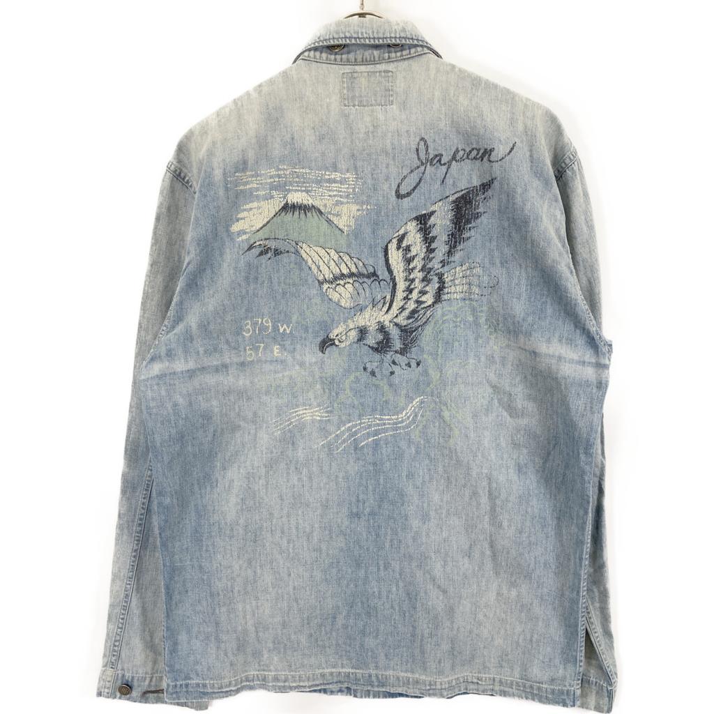 RRL Indigolo Limited Edition CPO Denim Jacket, Limited To 200 Pieces Worldwide Jacket M IndigoUsed