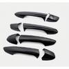For Mercedes B C E M GLA CLA Class LHD Carbon Fiber Door Handle Cover Strip Trim