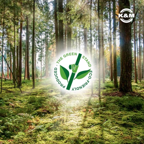 K&M Folding Music Stand "Robby Plus" Wide [10062] Color: Black