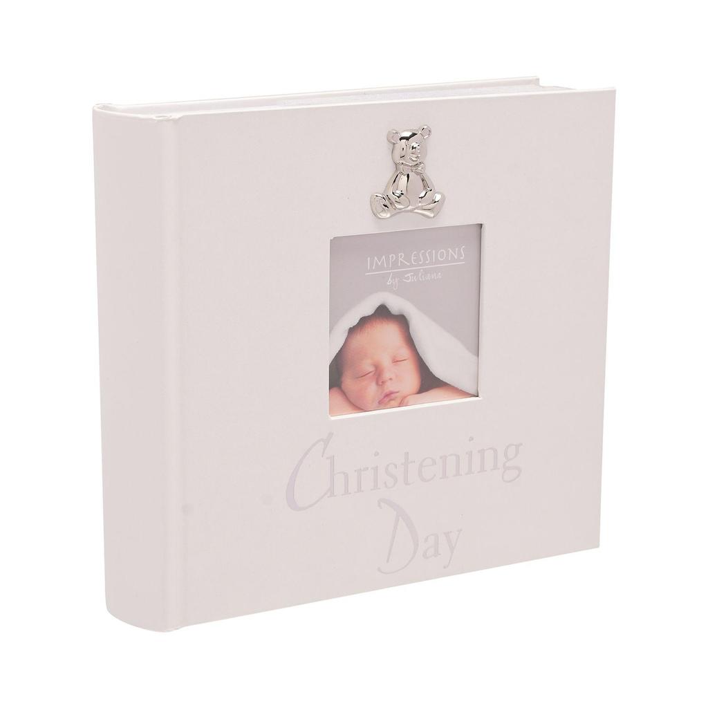 Christening Pearlised Photo Album 4 x 6