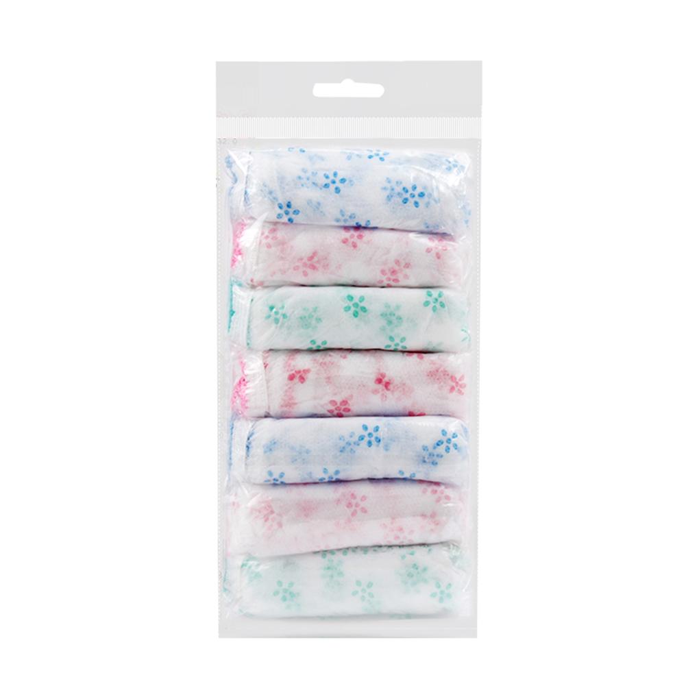 

7 шт./набор Женское дорожное хлопковое одноразовое нижнее белье для деловых поездок, дышащее, портативное, трусики для девочек xxxl