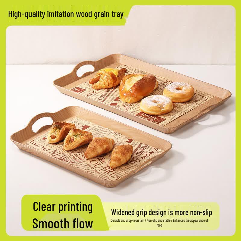 Rectangular Plastic Serving Tray