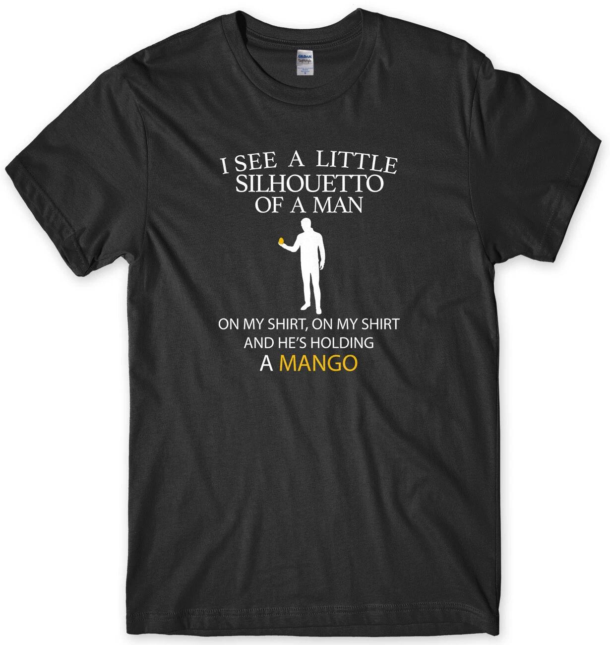 I See A Little Silhouetto Of A Man Mens Funny Unisex T-Shirt XL