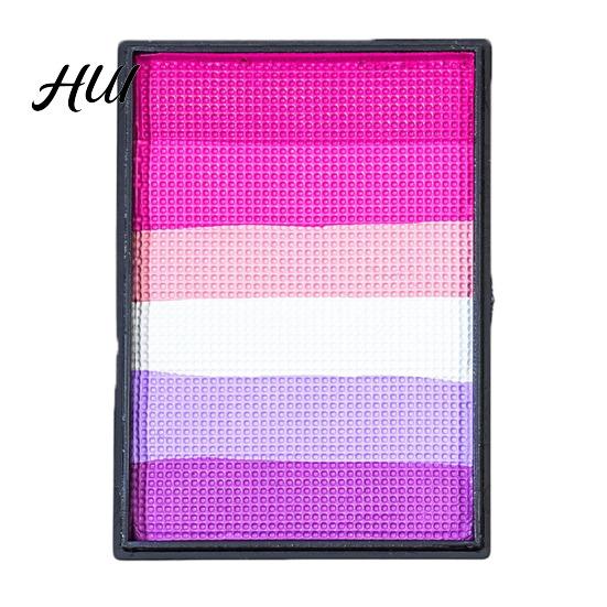 Regenbogen Gesichtsfarbe 50G für Körperbemalung, Hochpigmentiertes Make-up Kinder Halloween Party Cosplay, Abwaschbar Erwachsene Langanhaltend