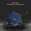 For Honor Earbuds 4i Silicone Case Wireless Earphones Protective Cover with Anti-Lost Buckle