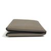 HERMES Two fold Calvi Duo Card Case Wallet coin purse Epsom Etoupe gray Unused