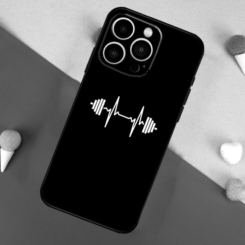 Bodybuilding Gym Fitness Case For iPhone 16 15 Pro Max 11 12 13 Mini 14 15 Pro Max 15 Plus XR 16e Phone Back Cover