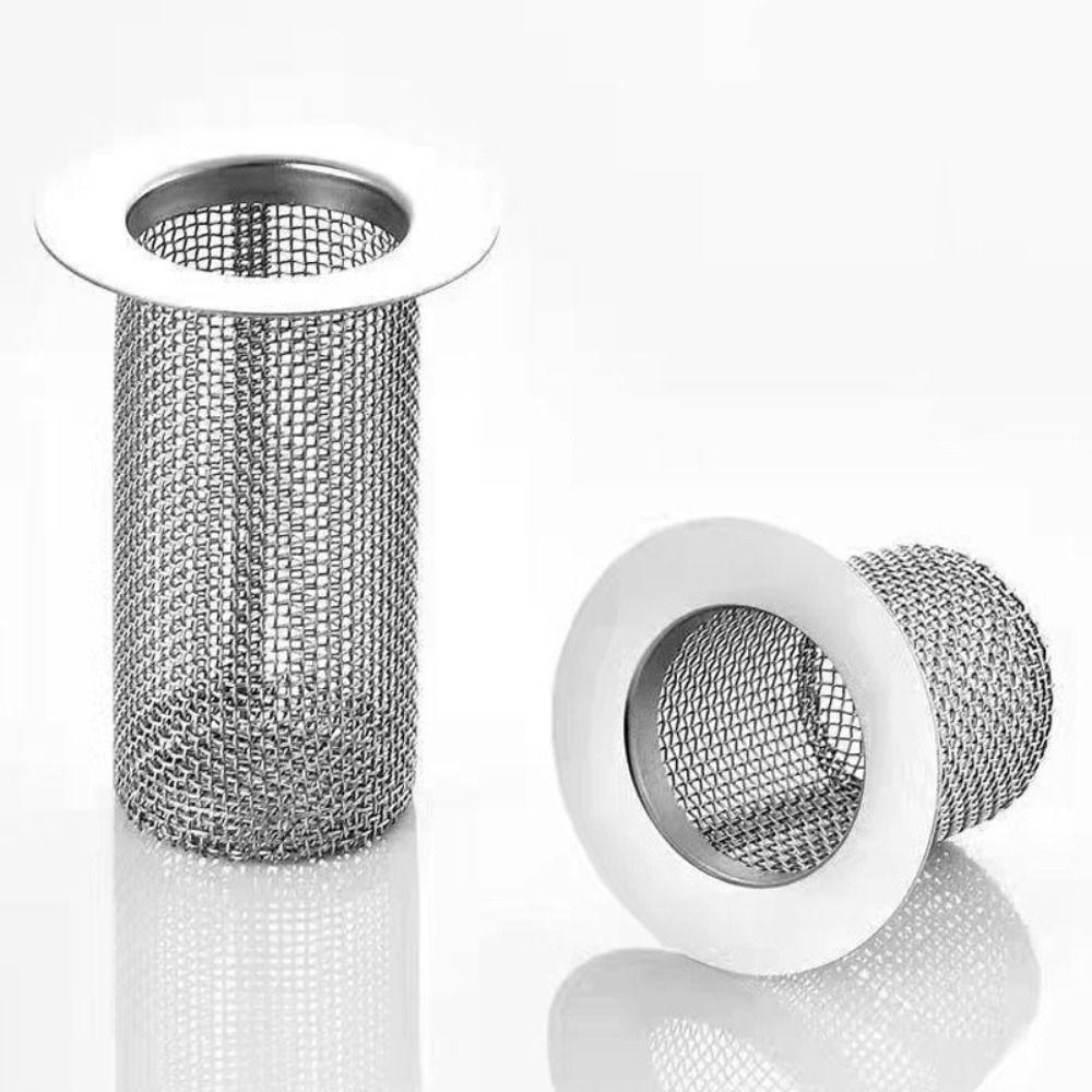 

Anti-clogging Anti-blocking Kitchen Bathroom Mesh Hair Catcher Floor Drain Hair Trap Sink Strainer 5.5x3.5x8cm