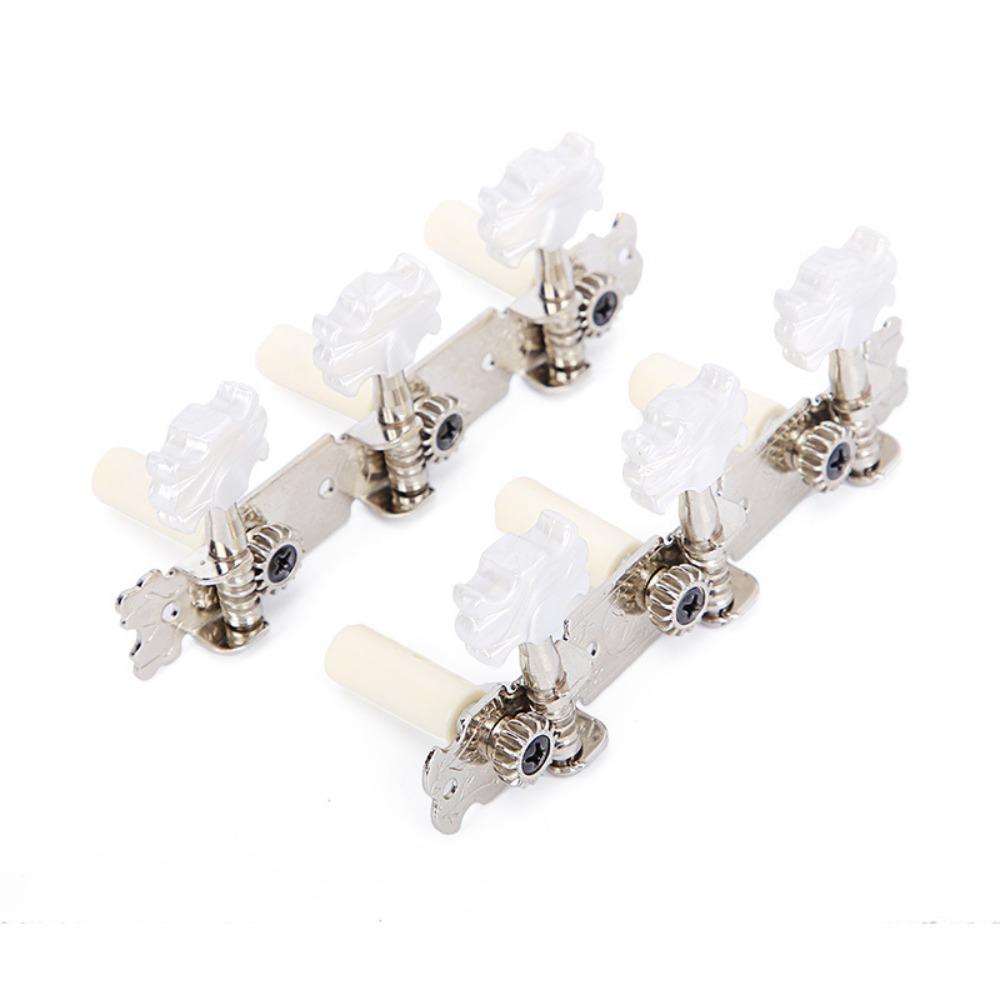 

2Pcs/Set Machine Heads Machine Head Tuners Keys Metal Guitar String Tuning Pegs Folk Acoustic Style A