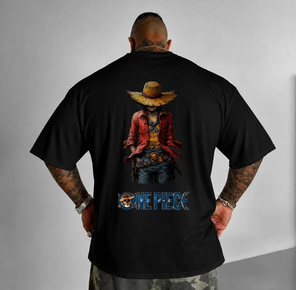 

Japanese Anime Graphic Y2K Harajuku Oversized T-T-Shirt Men Cotton Streetwear Tee 2XL