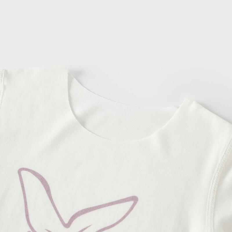 TONGTAI Seamless Modal Baby Short Sleeve Set