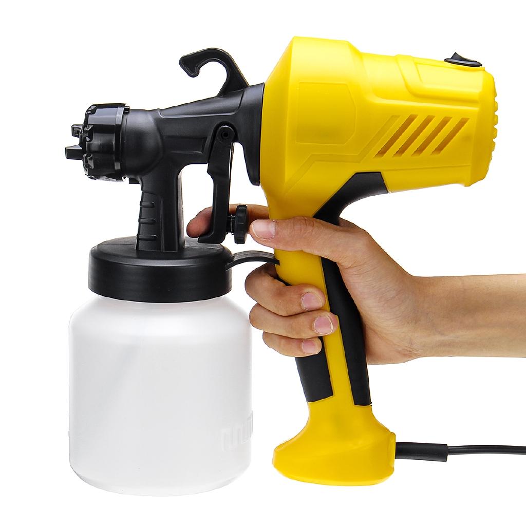 

28000 об/мин Регулируемый электрический краскопульт с тремя режимами распыления Ручной краскопульт с контролем потока Безвоздушные схемы окраски 400 Вт