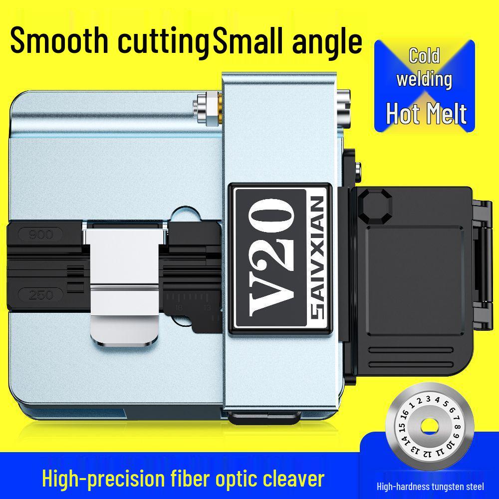 High Precision Fully Automatic Fiber Optic Cutter & Splicer for Pigtail Optical Cable