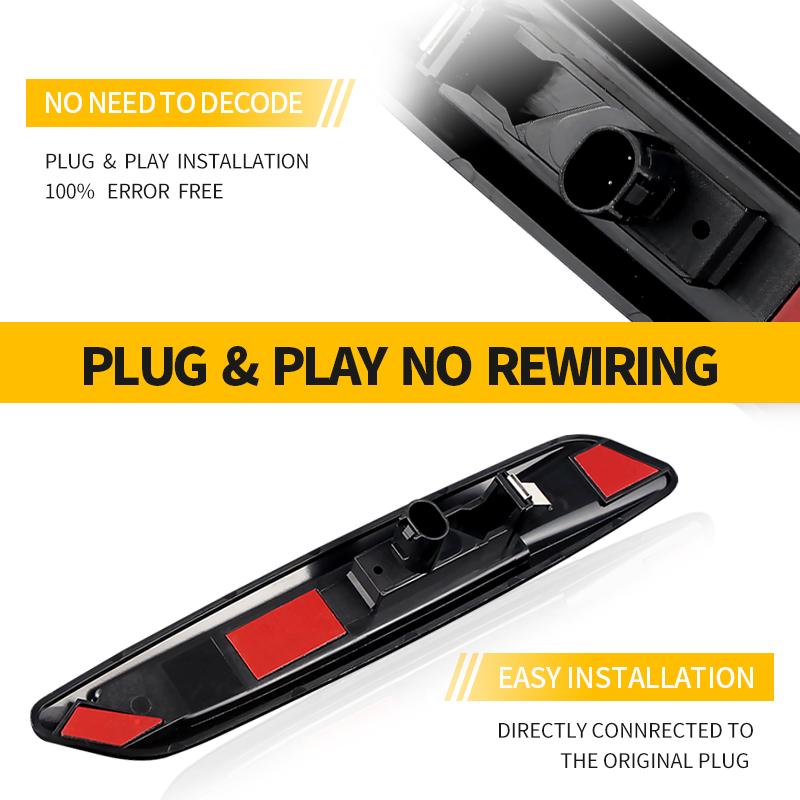2PCS For BMW E81 E87 E82 E88 E90 E91 E92 E93 E60 E61 X1 E84 X3 E83 12V Car LED Flashing Dynamic Turn Signal Side Marker Lamp