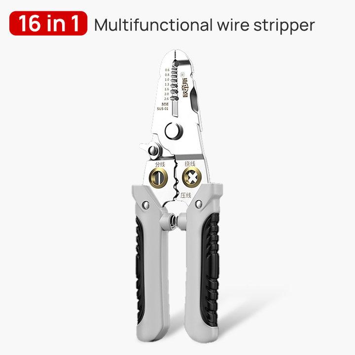 Wire Stripper Decrustation Pliers Multi Tool Ire Stripper Electric Cable Stripper Cutter Multifunctional Wire Repair Tool Pliers