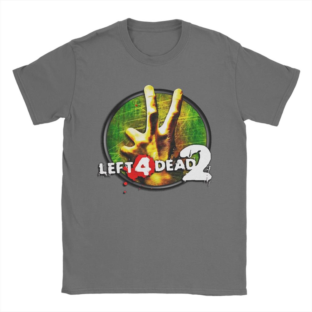 Left 4 Dead 2 Strój Koszulki Unisex 100% Bawełna T-shirt z Nadrukiem Odzież