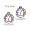 1PCS Freezer Oven Thermometer Bbq Grill Temperature Gauge Best Accurate Stainless Steel Safe Cooker Thermo Meters Baking Tools