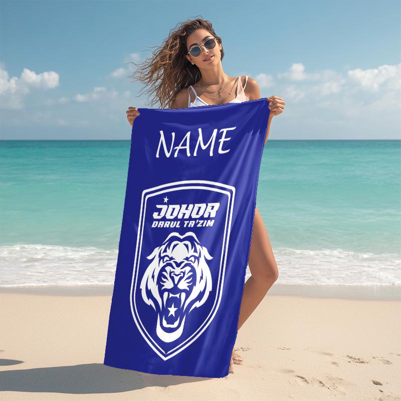 Personalized Portugal's National Emblem Beach Towel Microfiber Beach Towel Thin Absorbent for Beach Swimming Yoga Bath Sports. 0910170