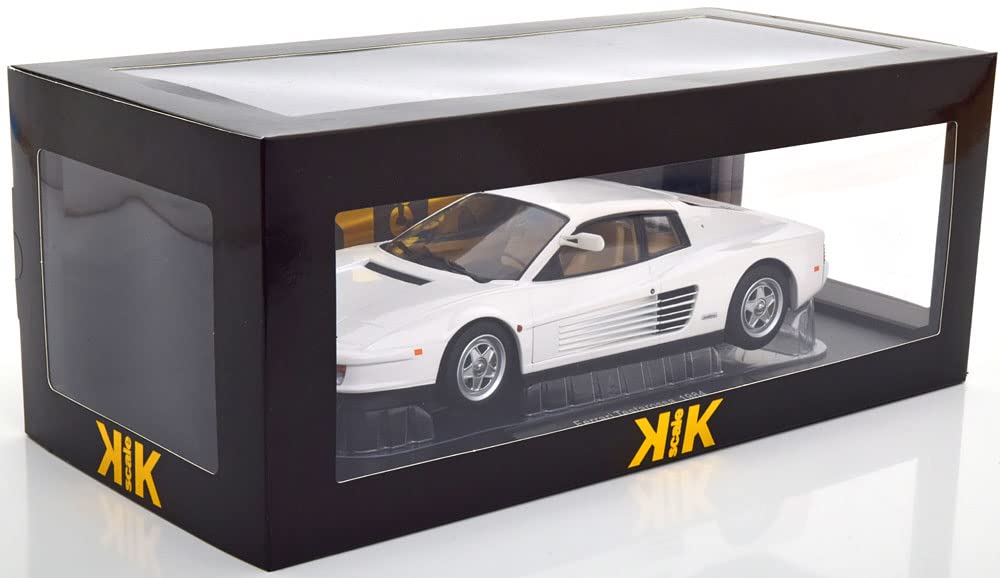 Scale Ferrari Testarossa 1984 White US Specification Ferrari Testarossa Monospecchio White KKDC180502 KK-Scale 1/18 (Miami Vice) US-Version [Used]