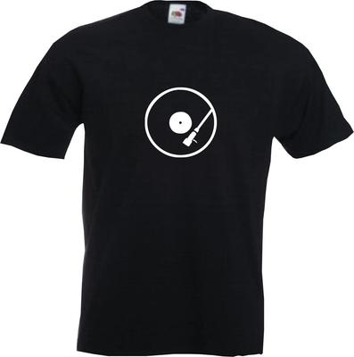 VINYL TURNTABLE - DISCO DJ MOTIF Mens Womens Kids T-Shirt