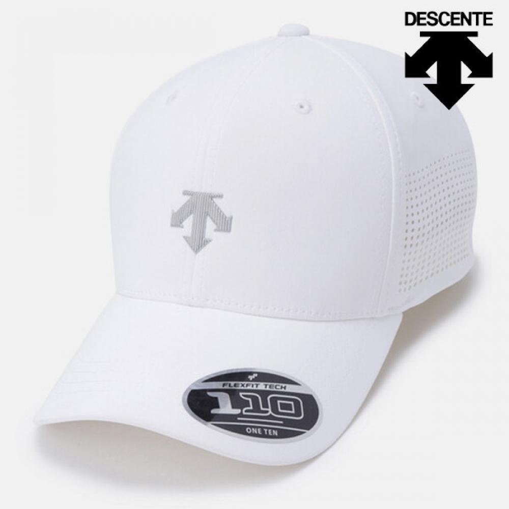 

Descent Sports Basic Perforated Ball Cap Sp123ucp20wht0 Hat F/size
