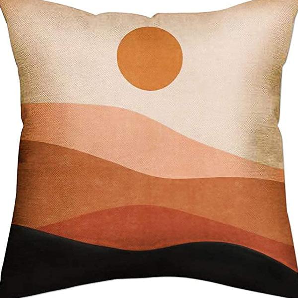 Tarot Printed Line Pillow Cover Moon Star Home Bedroom Sofa Pillow Cushion Cover
