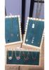 European Style Vertical Bamboo Necklace Display Stand for Jewelry and Pendants