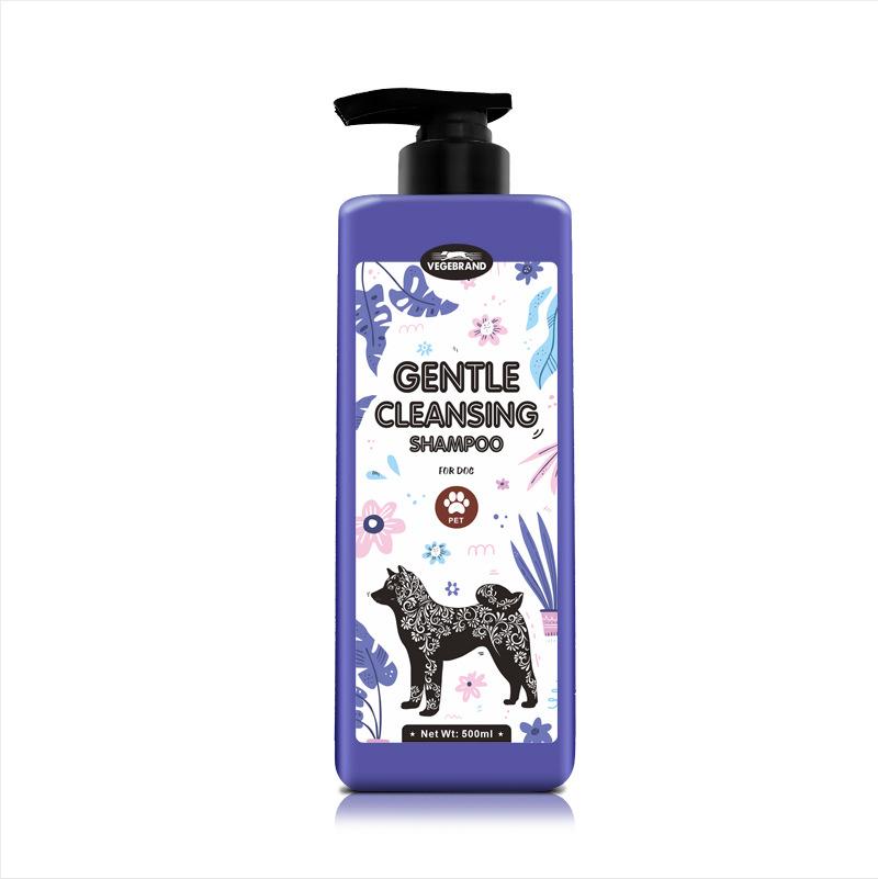 

500ml Puppy Amino Acid Shampoo Effective Descaling Anti Itch Deodorizing De Mite Fragrance Dog Shower Gel Pet Cleaning Products