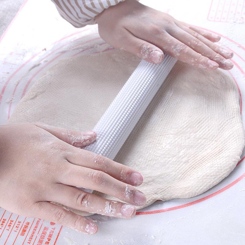Non-Stick Floating Point Rolling Noodle Stick Dumpling Skin Household Rolling Noodle Stick Non Stick Skin Kitchen Baking Tool