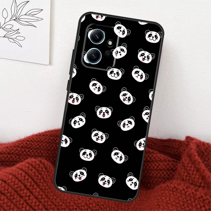 Panda Animal Case For Xiaomi Redmi Note 14 13 12 11 10 15 Pro Plus Cover For Redmi 15 15C 10C 12C 13C 14C
