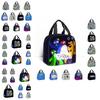 Rainbow Friends Cartoon-Stil Lunchtasche Dicke Aluminiumfolie Isoliert Picknicktasche