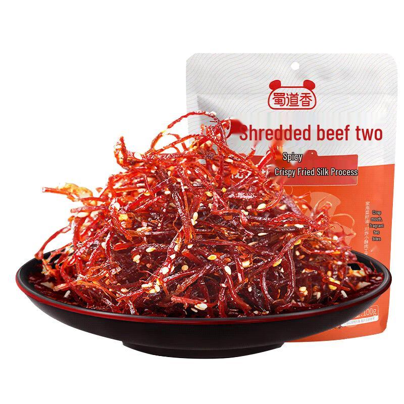 Shudao Xiang Spicy Sichuan Beef Snacks