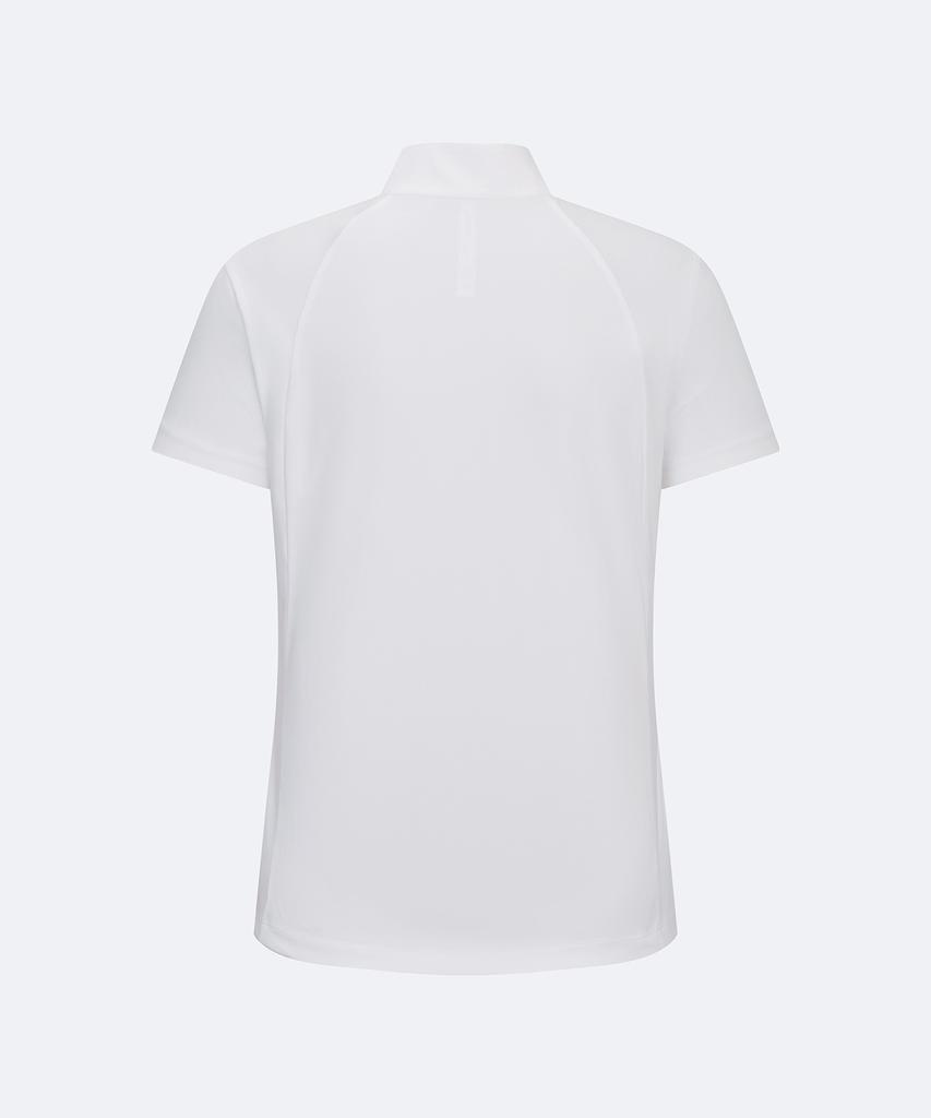 K-SWISS Women'S Diamond Jacquard Short Sleeve T-Shirt_1Kstsmu509Wh